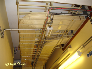Overhead cabling Overhead cabling