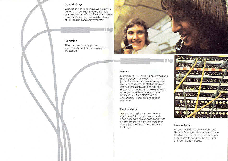 Be a day telephonist