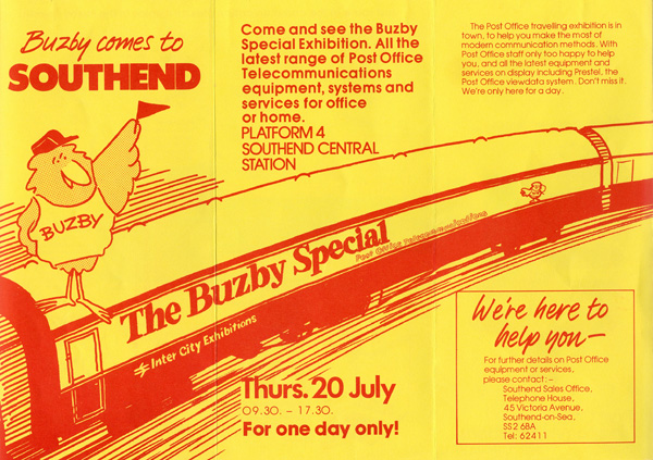 Buzby comes to SOUTHEND