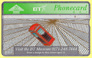 BT Museum Phonecard