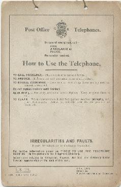 How to Use the Telephone (front) How to Use the Telephone (front)