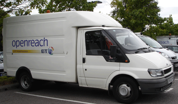 Openreach Ford Transit