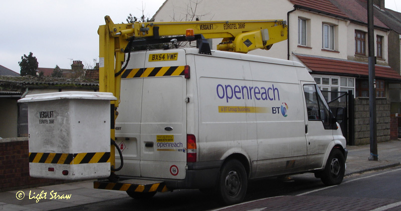 Ford Transit with Versalift