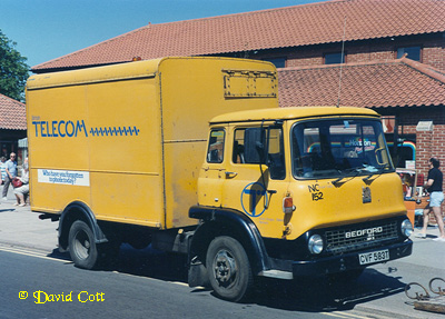 TK Utility CVF 583 T Bedford Jointer's Van