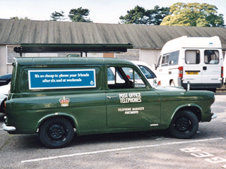 Post Office Telephones Van