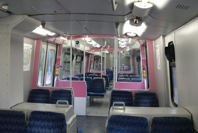 Interior of Class 315